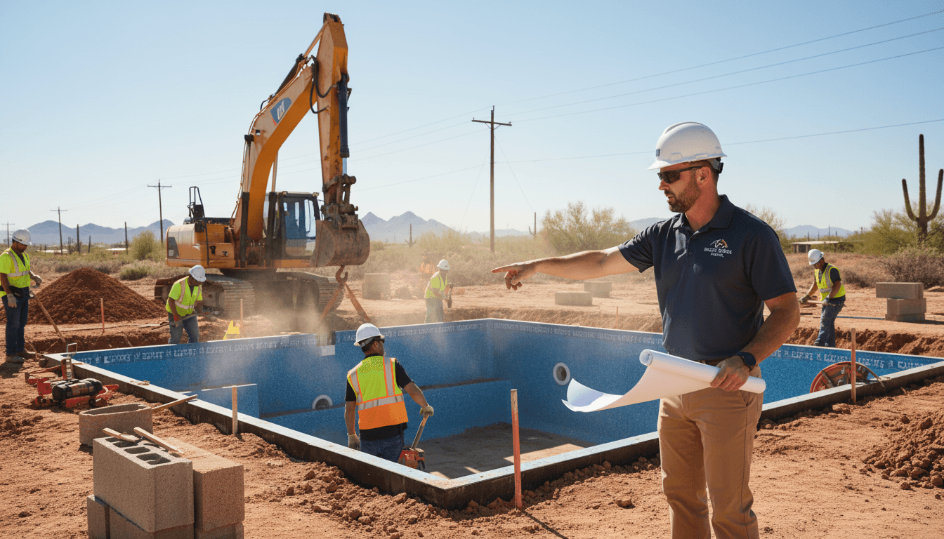 Pool construction projects